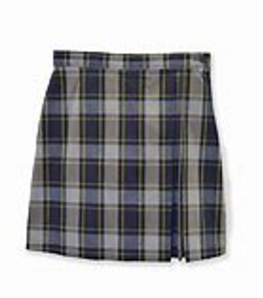 Double Pleat Skort Plaid 57