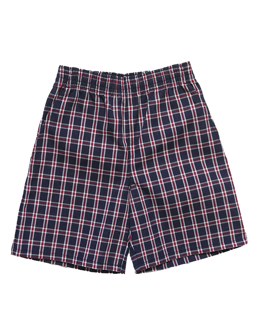 EW Pull On Shorts Plaid 3C