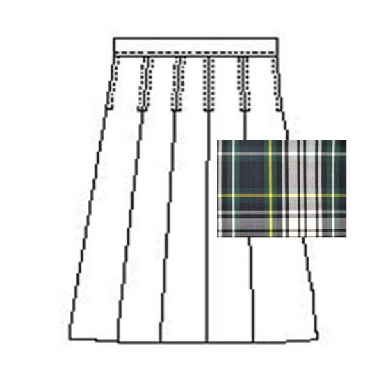 Pleated Skirt Plaid 35