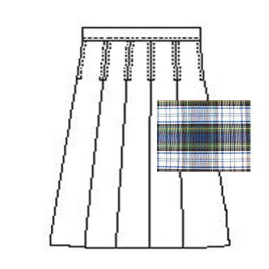 A+ Pleated Skirt Plaid 80