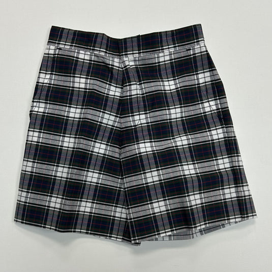 Flat Front Shorts SBS Plaid