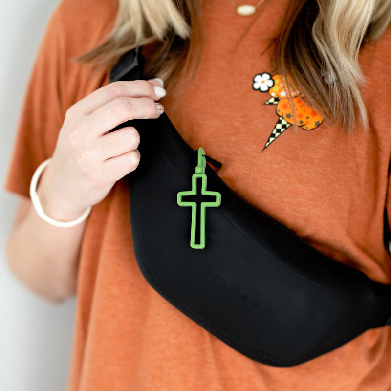 Load image into Gallery viewer, Cross Charm Keychain
