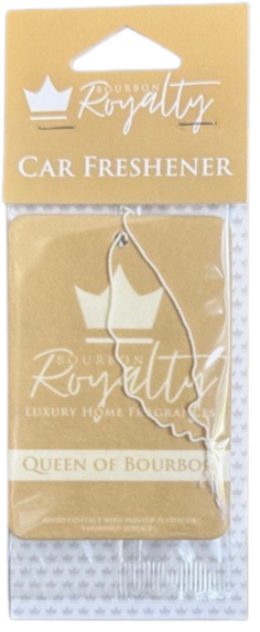 Bourbon Royalty Car Freshener Two Scents