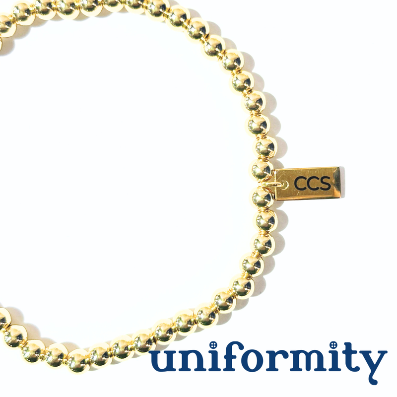 Load image into Gallery viewer, School Spirit Gold Seed Bracelets
