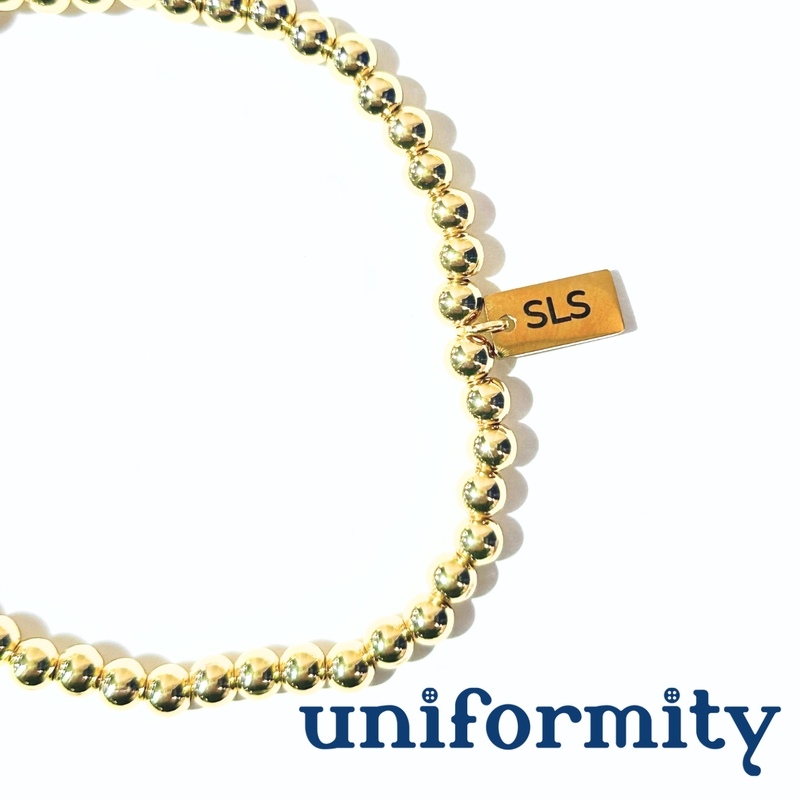 Load image into Gallery viewer, School Spirit Gold Seed Bracelets
