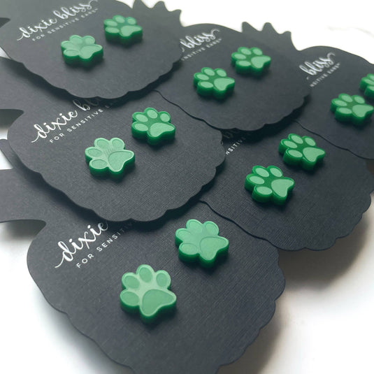 Paw Print Earrings 3 colors