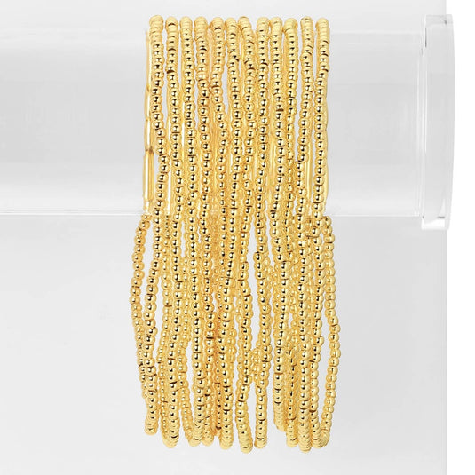 Classic Beaded Stretch Bracelets