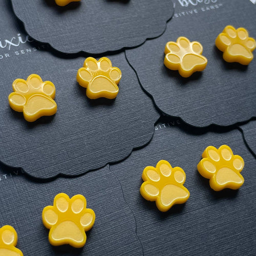 Paw Print Earrings 3 colors