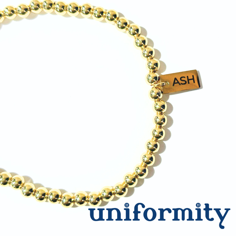 Load image into Gallery viewer, School Spirit Gold Seed Bracelets
