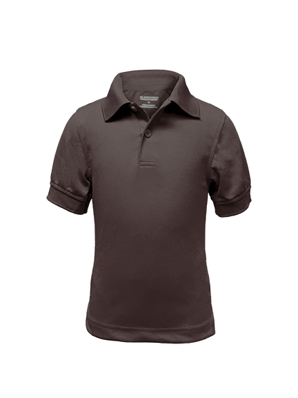EW DryFit Polo Black Short Sleeve