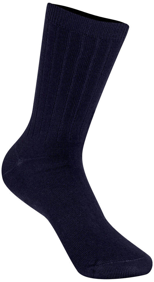 Crew Socks 3 Pk Navy