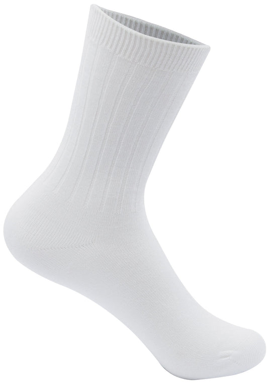 Crew Socks 3 Pk White