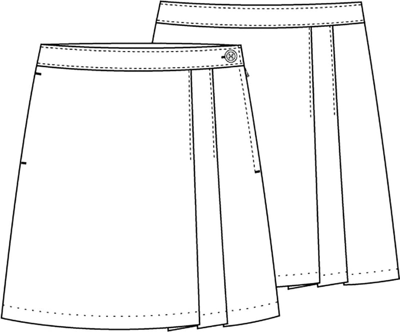 Load image into Gallery viewer, Double Pleat Skort Plaid 189
