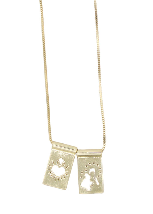 18K Gold Filled Scapulars