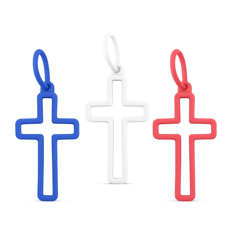 Load image into Gallery viewer, Cross Charm Keychain
