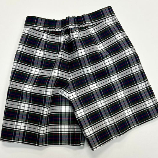 Flat Front Shorts SBS Plaid