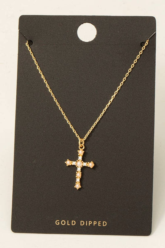 Dainty Cross Necklaces