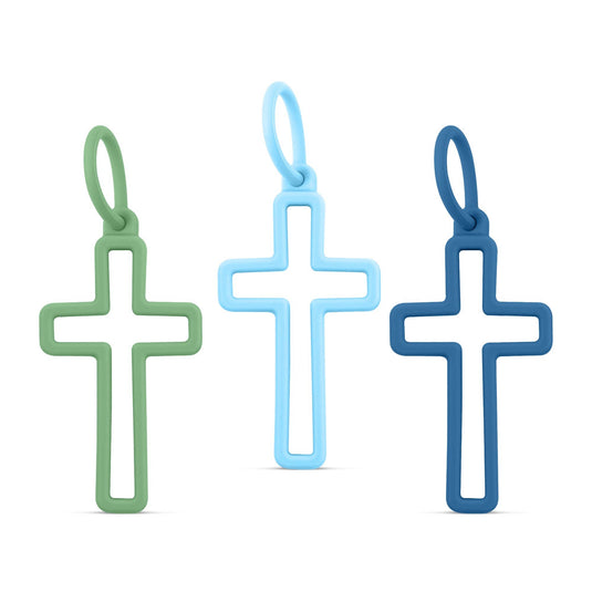 Cross Charm Keychain