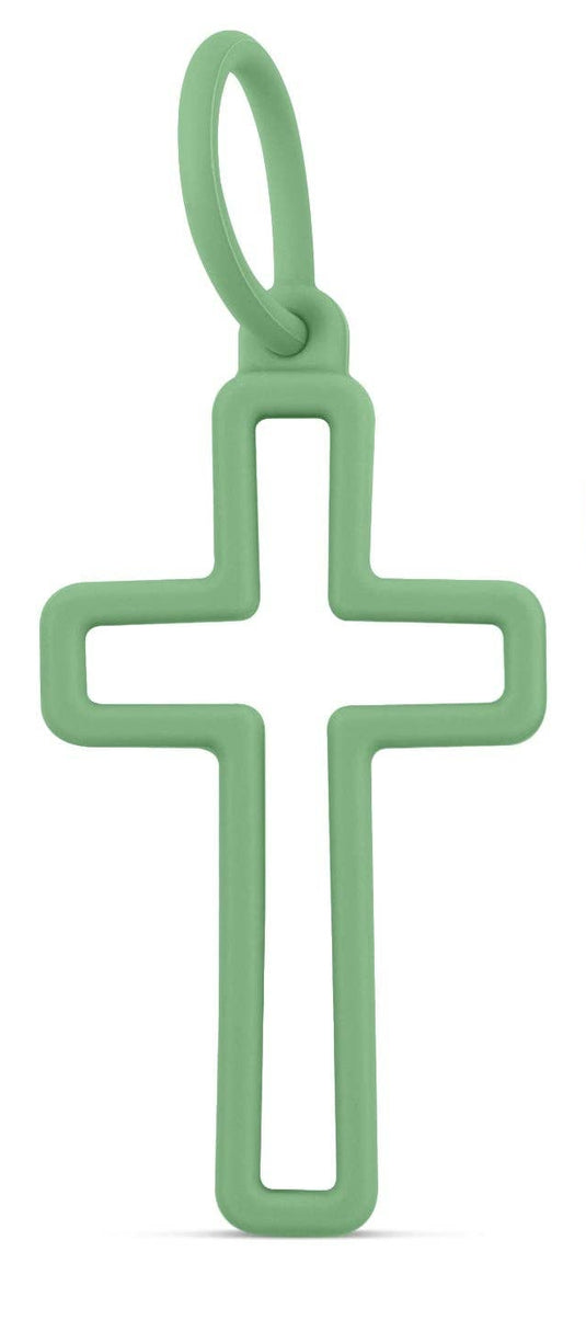 Cross Charm Keychain