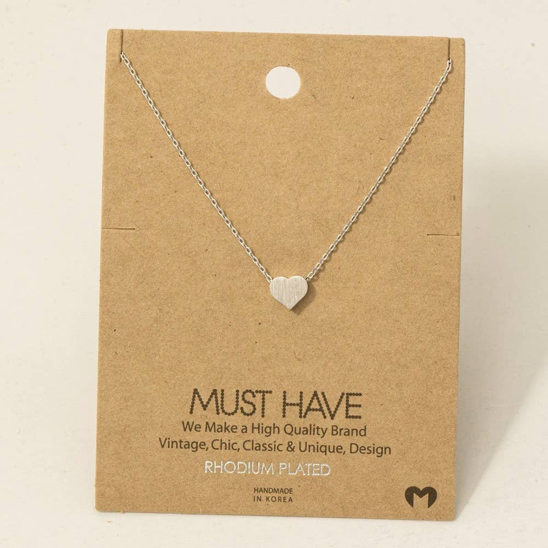 Load image into Gallery viewer, Dainty Heart Pendant Necklace
