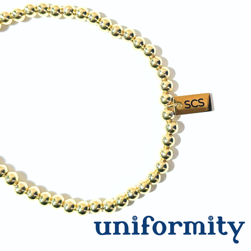 Load image into Gallery viewer, School Spirit Gold Seed Bracelets
