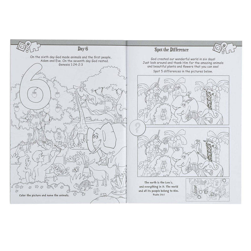Load image into Gallery viewer, Kid Book Bible Story Activity Fun Softcover
