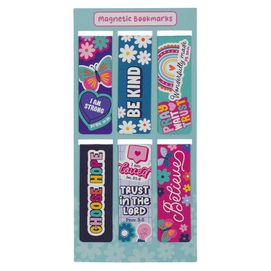 Magnetic Bookmark Set: I Am Strong