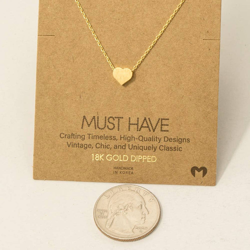Load image into Gallery viewer, Dainty Heart Pendant Necklace
