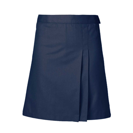 A+ Double Pleat Skort Navy