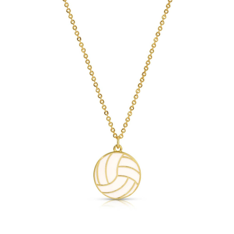 Load image into Gallery viewer, Perfect Serve! Enamel Necklace
