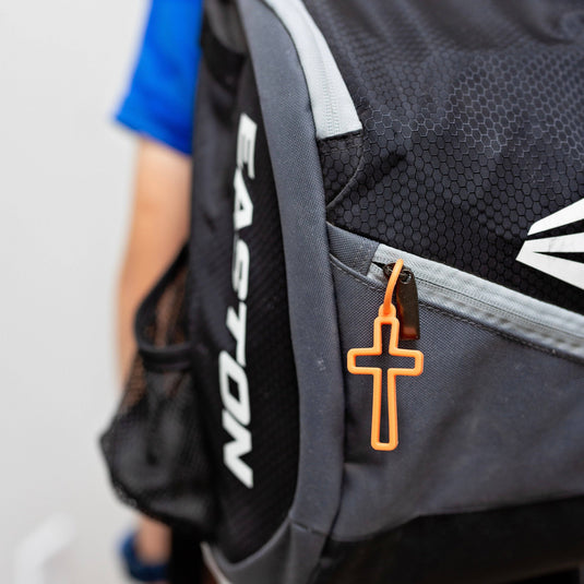 Cross Charm Keychain