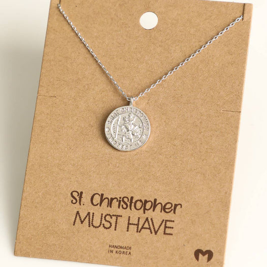 Saint Christopher Medal Necklace