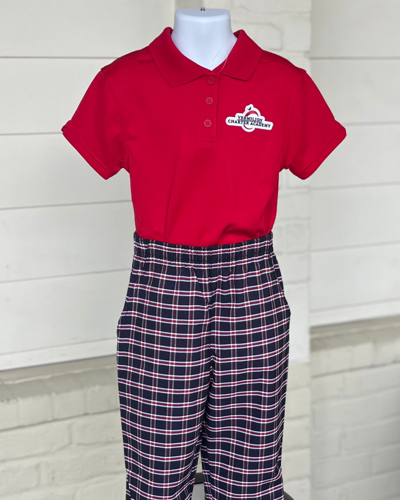 Load image into Gallery viewer, Pull On Pants Plaid 3C
