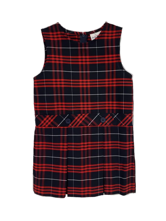Drop Waist Jumper Plaid 37