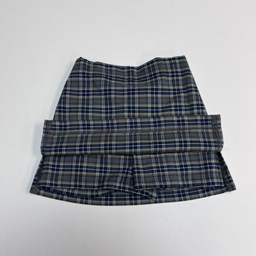 EW Pull On Skort Plaid 42