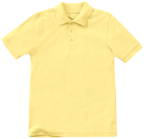 CR Pique Polo Yellow