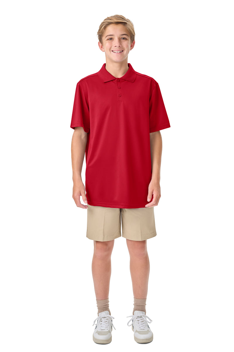 Load image into Gallery viewer, CR DryFit Polo Red Short Sleeve
