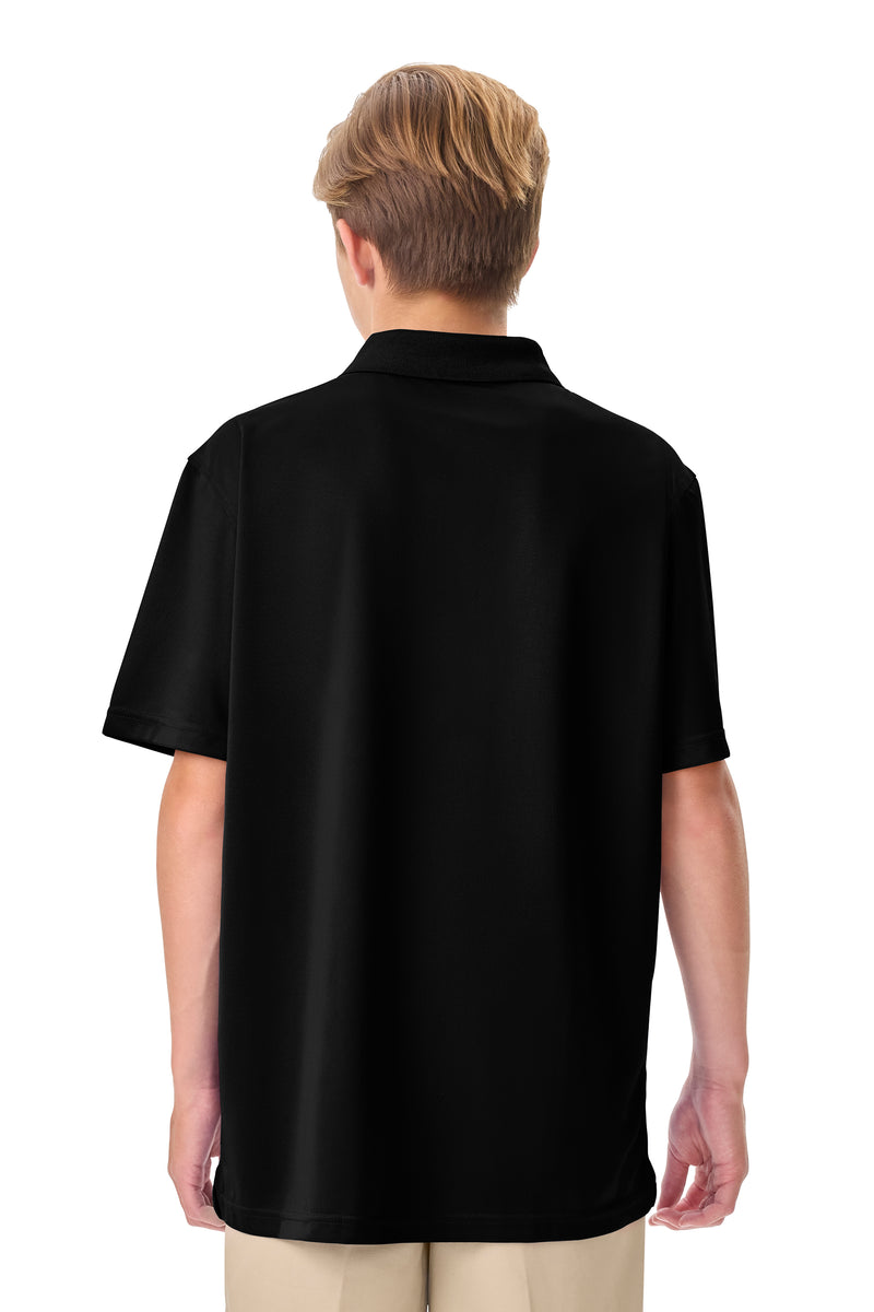 Load image into Gallery viewer, CR DryFit Polo Black Short Sleeve

