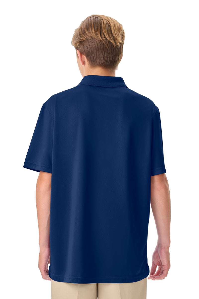 Load image into Gallery viewer, CR DryFit Polo Navy Short Sleeve

