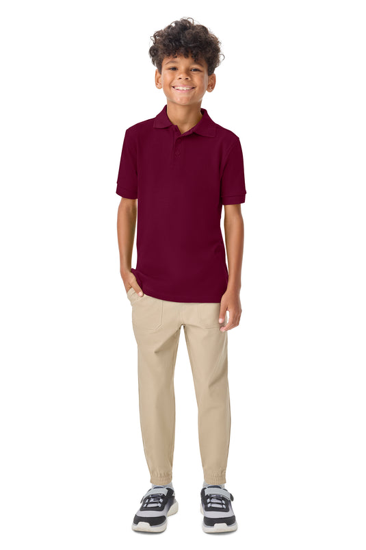 CR Jersey Polo Burgundy
