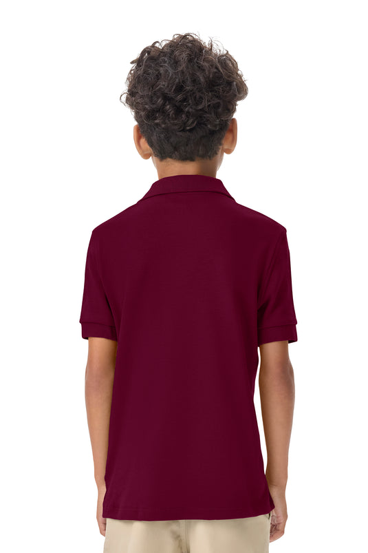 CR Jersey Polo Burgundy