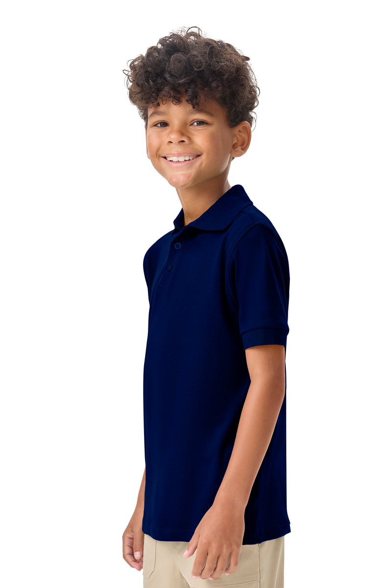 Load image into Gallery viewer, CR Jersey Polo Navy Short Sleeve
