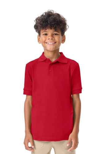 CR Jersey Polo Red Short Sleeve