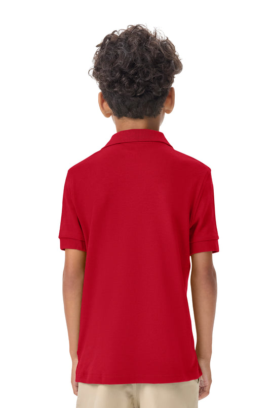 CR Jersey Polo Red Short Sleeve