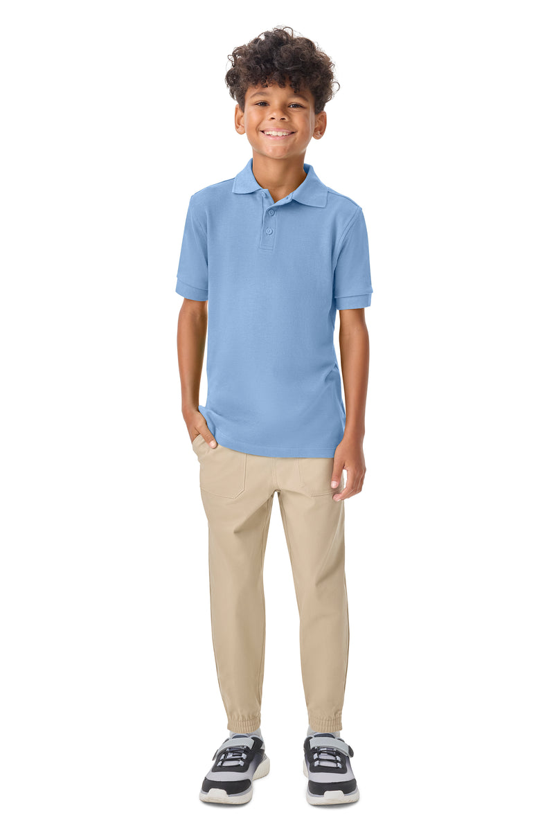Load image into Gallery viewer, CR Jersey Polo Light Blue
