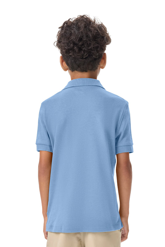 CR Jersey Polo Light Blue