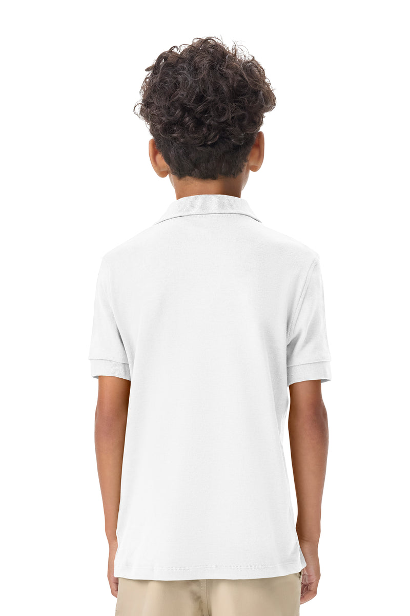 Load image into Gallery viewer, CR Jersey Polo White Short Sleeve
