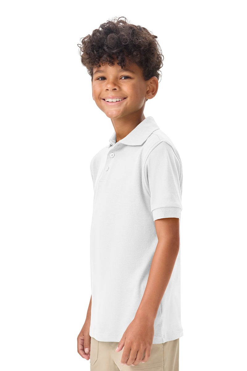 Load image into Gallery viewer, CR Jersey Polo White Short Sleeve
