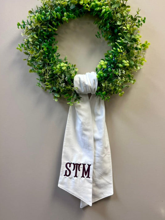 Wreath Sashes