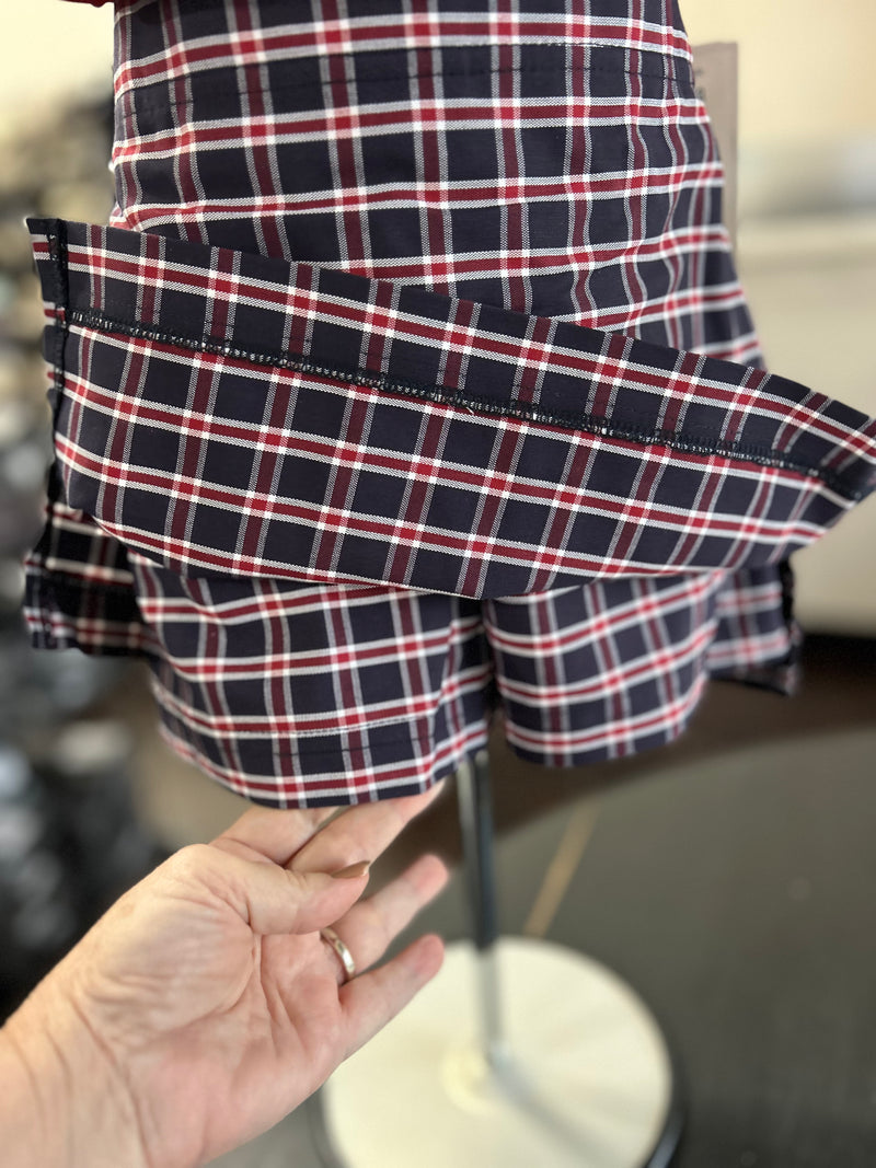 Load image into Gallery viewer, Pull On Skort Plaid 3C
